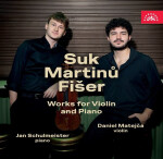 Suk, Martinů, Fišer: Skladby pro housle s klavírem - CD