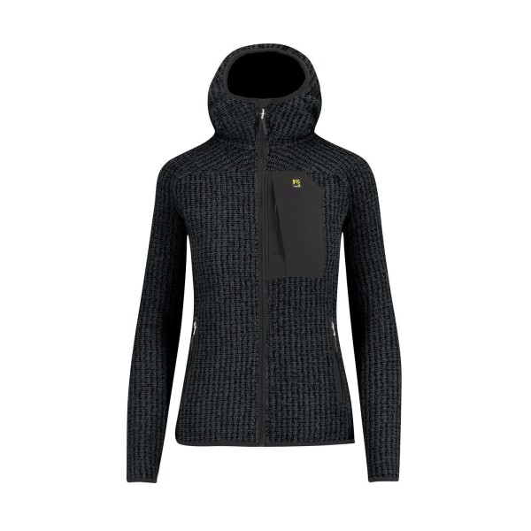 KARPOS Rocchetta Evo Hoodie W Fleece, Black velikost: S
