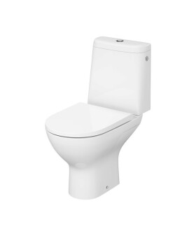 CERSANIT - WC KOMPAKT 878 COLOUR PRO OVAL VORTEX 010, SEDÁTKO LARGA OVAL SLIM K103-051