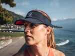 COMPRESSPORT VISOR black/red Černá běžecký kšilt - Běžecký kšilt Compressport Visor - černý