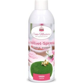 Velvet sprej zelený, 400g - Cake Masters