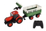 Traktor Zetor RC vlekem plast