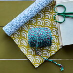 House Doctor Provázek Turquoise 50 m, modrá barva, textil