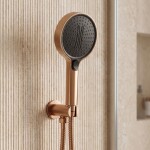 REA - Sprchová hlavice JS-033 Brush Copper REA-03908