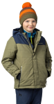 Dětská zimní bunda Hannah Kinam JR II Burnt olive/mood indigo