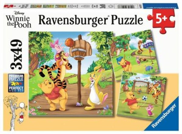 Ravensburger Disney: Medvídek Pú: Sportovní den