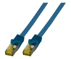 EFB Cat.6A S/FTP modrá / Patch kabel / 25 m / RJ45-RJ45 / LSZH (MK7001.25BL)