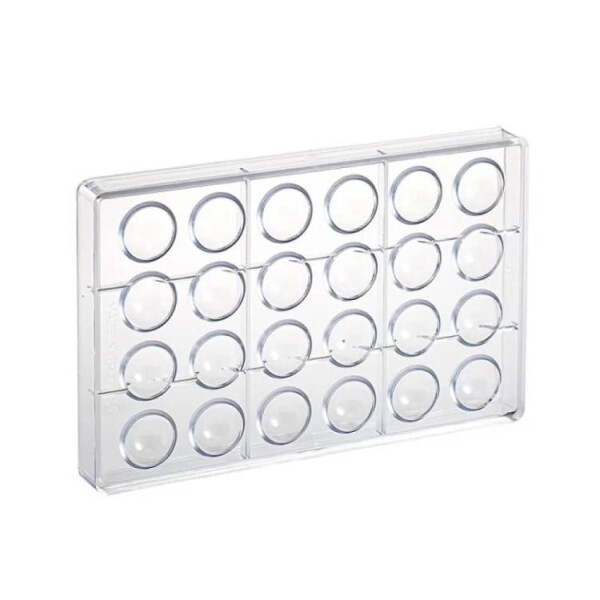 Dortisimo Plastová forma na čokoládu Polokoule 3,3 cm