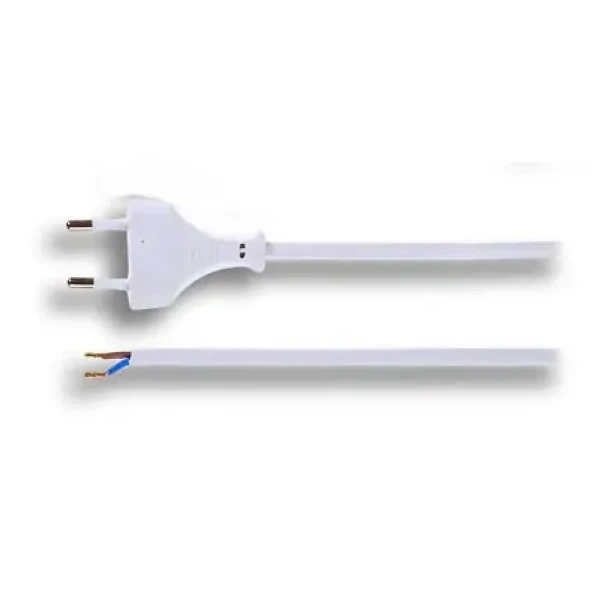 Solight flexo šňůra, 2x 0,75mm2, bílá, plochá, 5m PF11