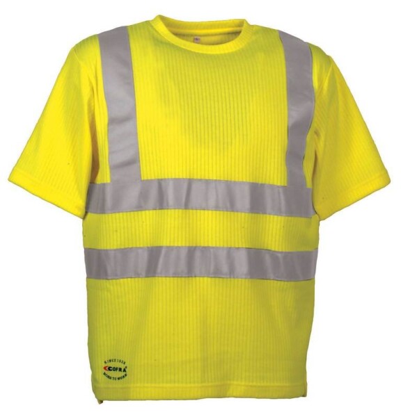 Reflexní pracovní tričko COFRA ALERT Barva: Reflexní žlutá, Velikost: 2XL (CAALERT_00_2XL)