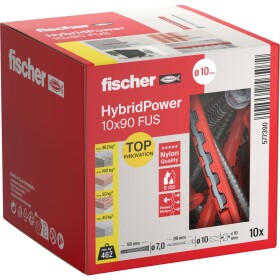Fischer 577390 HybridPower sada hmoždinek 90 mm 10 ks
