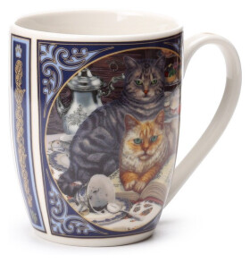 Porcelánový hrnek 300ml - Kočka: Proroctví