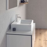 DURAVIT - Vero Air Umyvadlová mísa 60x47 cm, s přepadem, otvor pro baterii, bílá 2352600000