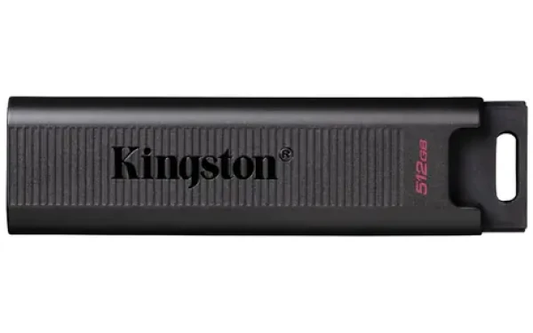 Kingston DataTraveler Max 512GB černá / Flash Disk / USB-C 3.2 gen. 2 / čtení: až 1000MBs / zápis 900MBs (DTMAX/512GB)