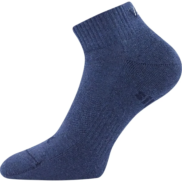 VOXX Ponožky krátké sportovní LEGAN s ionty stříbra NAVY MELÉ 35-38 120448