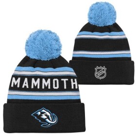 Outerstuff Dětská zimní čepice Utah Mammoth NHL Jacquard Cuffed Knit With Pom