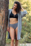 FIGI DAMSKIE BIKINI L-1574BI XXL černošedá XXL
