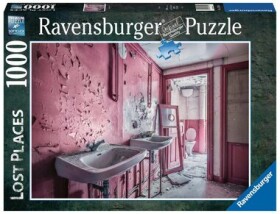 RAVENSBURGER Ztracená místa: Růžová koupelna 1000 dílků