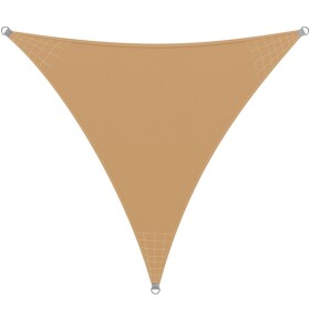 Malatec Stínící plachta trojúhelník 5x5x5m 200g/m písková