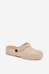 Pěnové Pantofle Dámské Béžové Faylina 37