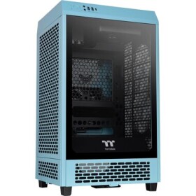 THERMALTAKE The Tower 200 modrá / mini ITX / 1x USB-C 3.2 / 2x USB-A 3.0 / bez zdroje / průhledná bočnice (CA-1X9-00SBWN-00)