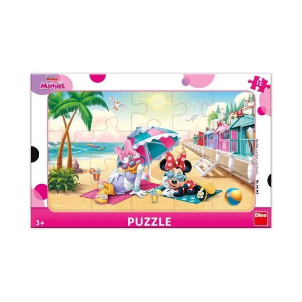 Puzzle deskové Minnie: Oslava 15