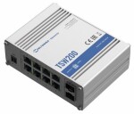 Teltonika TSW200 / 8x LAN 10/100/1000 / Industriální switch / PoE+ (TSW200000050)