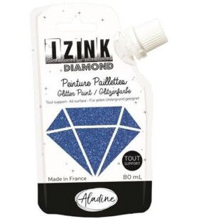 Diamantová barva IZINK Diamond - námořnická modrá, 80 ml
