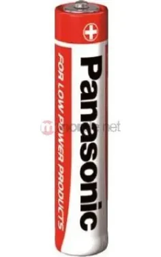Panasonic AAA R03 4 ks / Zinkouhlíková baterie / 1,5 V / Blistr (R03RZ/4BP)