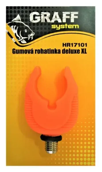 Graff Gumová rohatinka Deluxe XL Oranžová (HR17101-O)