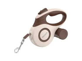 Rojeco Automatické zatahovací vodítko pro psy A12 5M (hnědé) (RSSQYSTE5M-13)