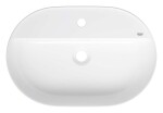 GROHE - Essence Umyvadlo na desku, 60x40 cm, s přepadem, s otvorem pro baterii, alpská bílá 103569SH00