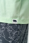 Vamp Dvoudílné pánské pyžamo 18680 Vamp vert jade