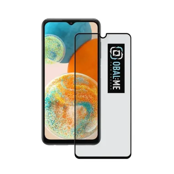 Obal:Me 5D Tvrzené Sklo pro Samsung Galaxy A23 5G černá (8596311222641)