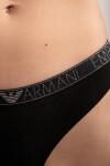 Dámské kalhotky 2PACK 163334 3F223 00020 černé - Emporio Armani M