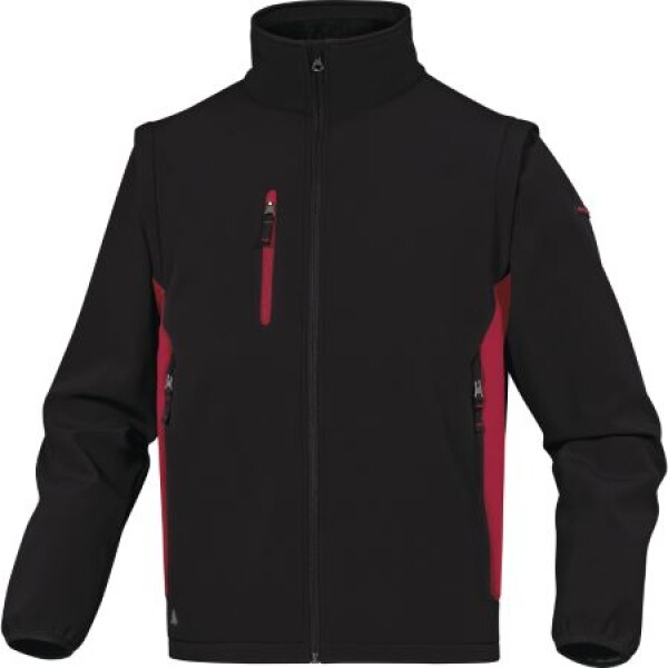 Pracovní softshell bunda Delta Plus MYSEN2 Barva: Černá/ Červená, Velikost: XL (MYSE2NRXG)