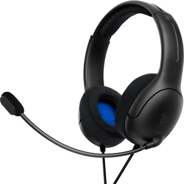 PDP LVL40 černá / Herní sluchátka s mikrofonem / Stereo / Přes hlavu (051-108-EU)