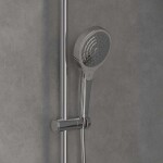 VILLEROY & BOCH - Verve Showers Set sprchové hlavice, tyče a hadice, 3 proudy, chrom TVS109007UK061