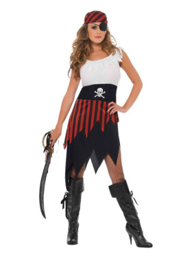 Smiffys.com Kostým - Pirátka Velikost: L