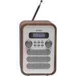 Denver DAB-48 kuchyňské rádio FM, DAB+ Bluetooth bílá