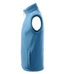 Next fleece vesta unisex azurově modrá XS