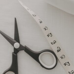 Eulenschnitt Bavlněná stuha Rabbits – 5 m, krémová barva, textil