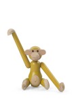 Kay Bojesen Denmark Monkey Mini soška žlutá - Kay Bojesen Dřevěná opička Monkey Mini Vintage Yellow 9,5 cm, žlutá barva