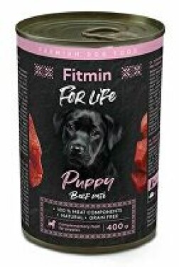 Fitmin For Life dog konz. pro štěňata Hovězí 400g