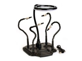 Třetí ruka TIPA ZD-11M-2 s lupou - rozbaleno - mírně pomačkaný obal