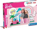 Clementoni 27163 Obrysové puzzle Barbie 104 dílků