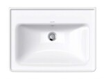 DURAVIT - D-Neo Umyvadlo 65x48 cm, bez otvoru pro baterii, bílá 2367650060