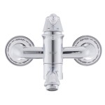 Vanová baterie SIKO Provence bez sprchového setu 150 mm chrom SIKOBSPV222 SIKOBSPV222