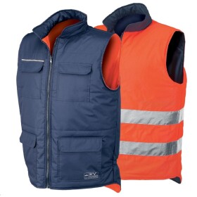 Vesta REVERSE oboustranná, reflexní 04069, oranžovo-modrá, IS 2XL oranžová-modrá