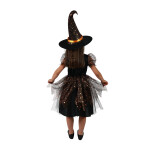 Dětský kostým Čarodějnice/Halloween hvězdička, vel. L